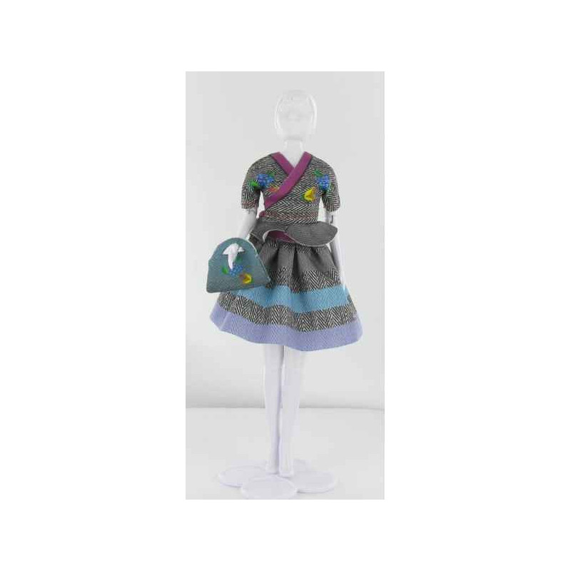 Steffi tweed Dress Your Doll -S411-0101 sur Ambiance Plaisir