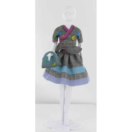 Steffi tweed Dress Your Doll  -S411 -0101