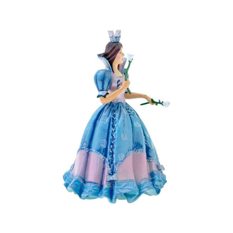 Figurine la princesse aux roses robe bleue  -61363