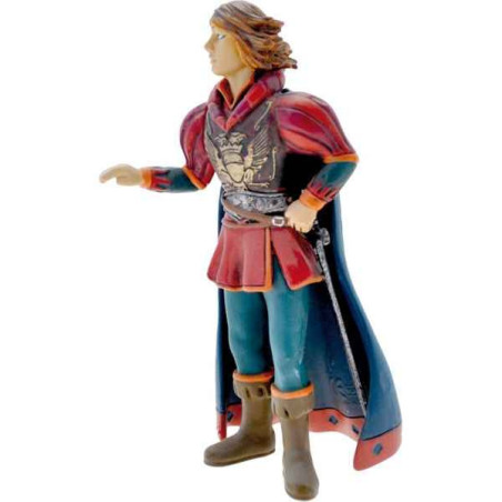 Figurine le prince charmant habit rouge -61366