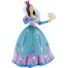 Figurine la princesse à l'éventail robe bleue  -61360