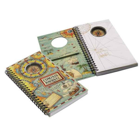 Journal de bord boussole Décoration Marine AMF -MS010A sur Ambiance Plaisir