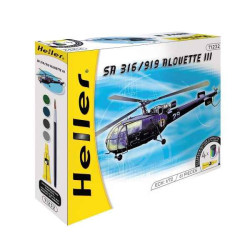 Maquette sa 316/319 alouette iii heller -50225 sur Ambiance Plaisir