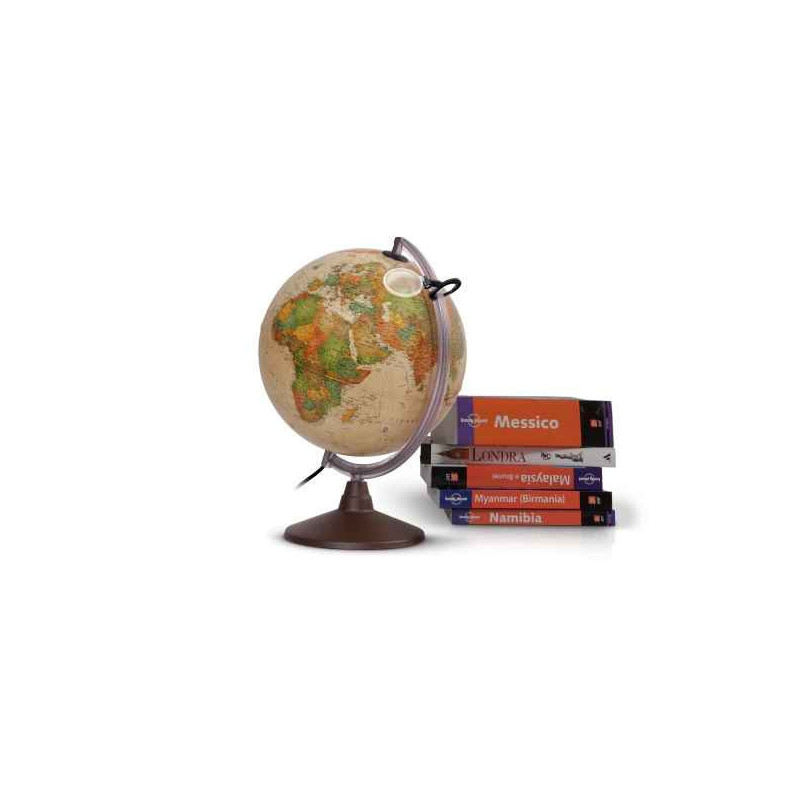Globe lumineux marco polo 30 antique 30 cm (diamètre) Sicjeg sur Ambiance Plaisir