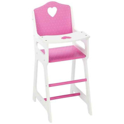 Chaise haute cœur Janod J05881 sur Ambiance Plaisir