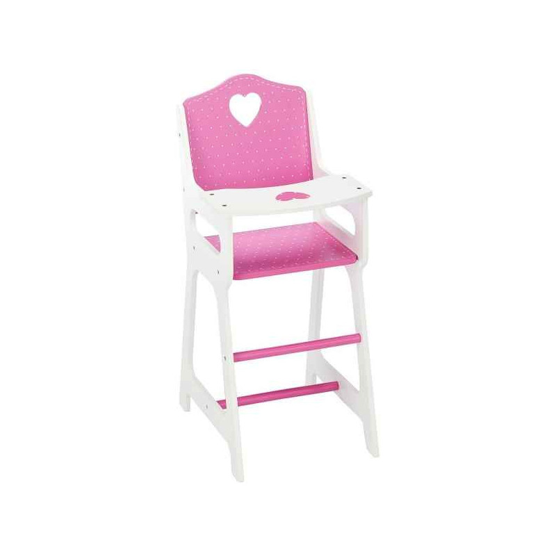 Chaise haute cœur Janod J05881 sur Ambiance Plaisir