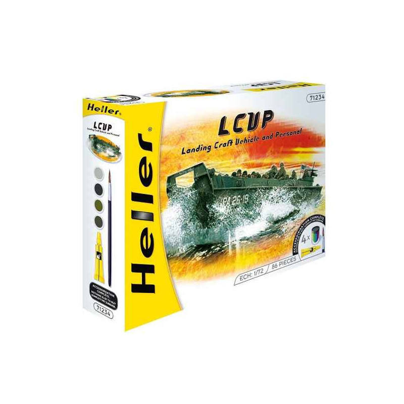 Maquette lcvp landing craft vehicle & personal heller -49995 sur Ambiance Plaisir
