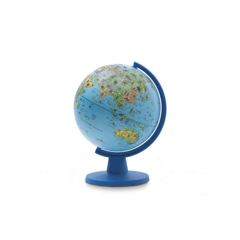 Globe non lumineuxmini safari 16 mini cartographie illustrée 16 cm (diamètre) Sicjeg sur Ambiance Plaisir