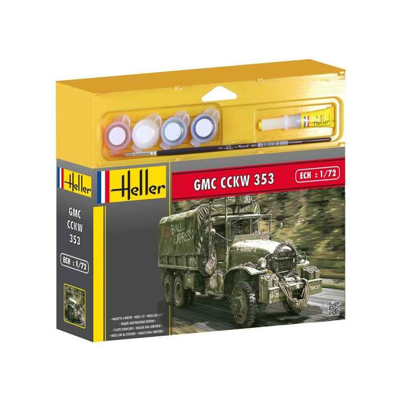 Maquette gmc cckw 353 heller -49996 sur Ambiance Plaisir