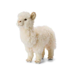 Peluche Wwf alpaga blanc - 31 cm -15 198 001 sur Ambiance Plaisir