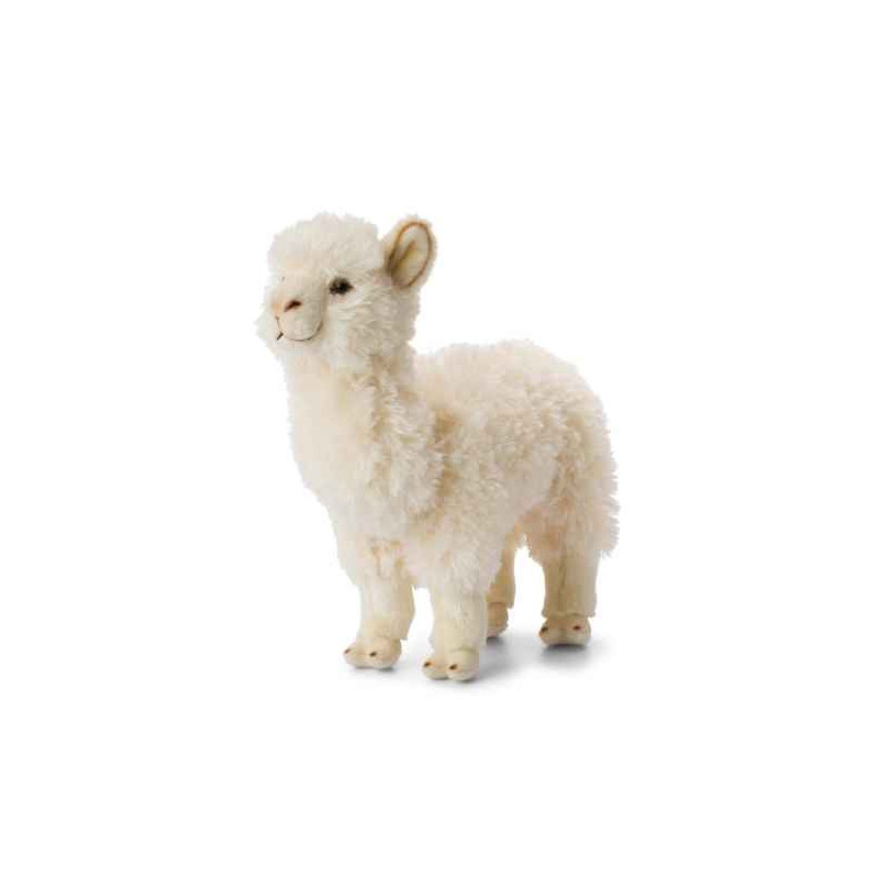 Peluche Wwf alpaga blanc - 31 cm -15 198 001 sur Ambiance Plaisir