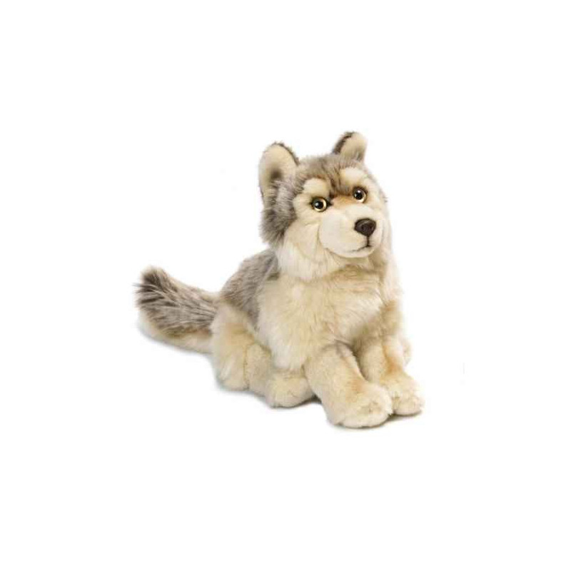 Peluche Wwf loup - 25 cm -15 190 022 sur Ambiance Plaisir