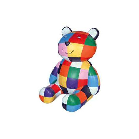 Figurine le nounours d'Elmer multicolore  -63303