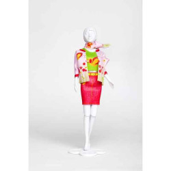 Debbie pink Dress Your Doll -S113-0101 sur Ambiance Plaisir
