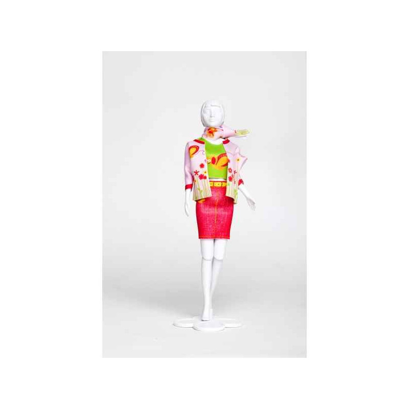 Debbie pink Dress Your Doll -S113-0101 sur Ambiance Plaisir