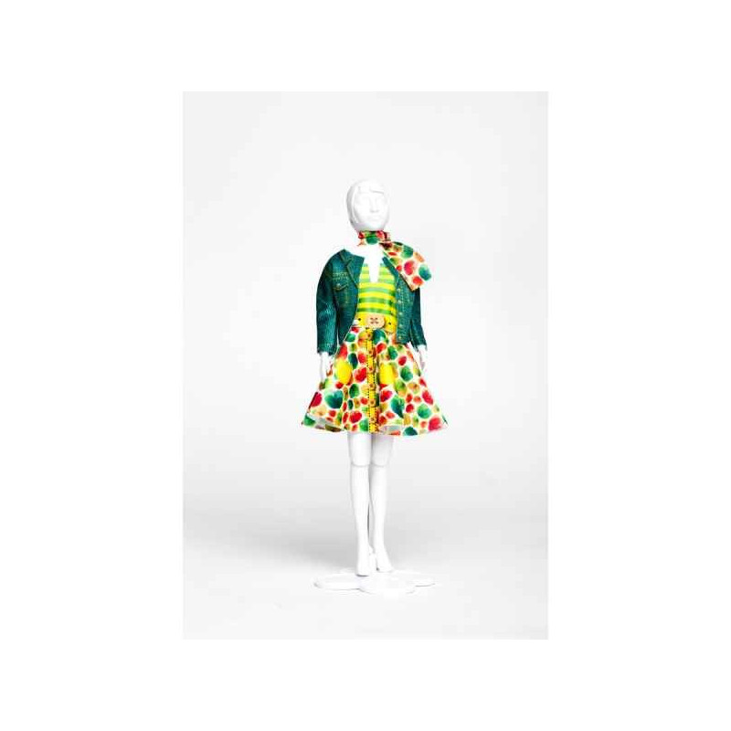 Lucy green Dress Your Doll -S313-0704 sur Ambiance Plaisir