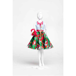 Peggy tulip Dress Your Doll -S313-0309 sur Ambiance Plaisir