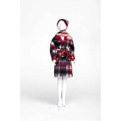 Judy red-black Dress Your Doll -S213-0610 sur Ambiance Plaisir