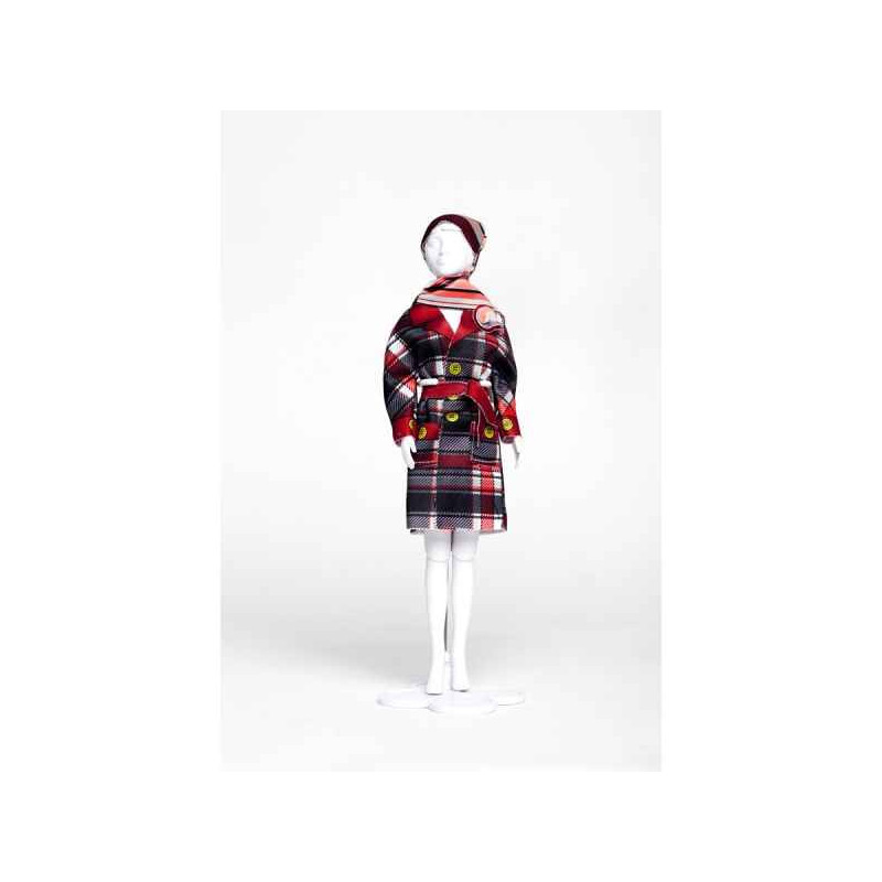 Judy red-black Dress Your Doll -S213-0610 sur Ambiance Plaisir