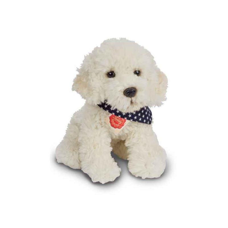 Peluche chien labrador assis 28 cm hermann teddy   91939 1