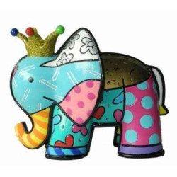 Figurine éléphant britto romero 12 cm anniversaire - édition limitée -b334534 sur Ambiance Plaisir