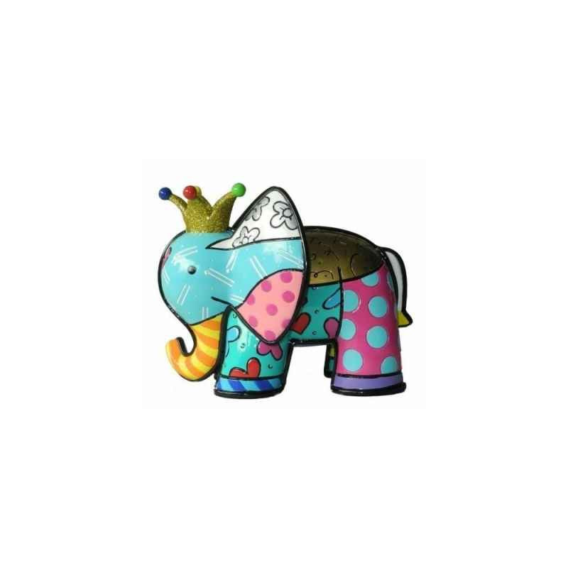 Figurine éléphant britto romero 12 cm anniversaire - édition limitée -b334534