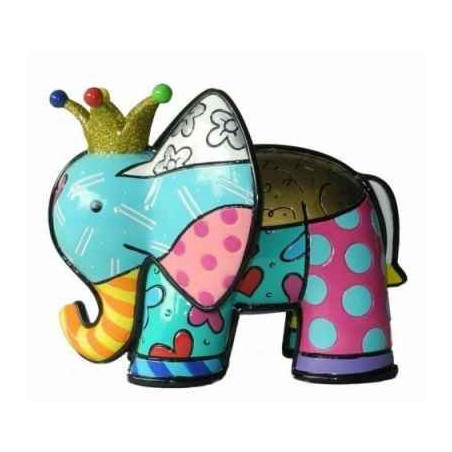 Figurine éléphant britto romero 12 cm anniversaire - édition limitée -b334534