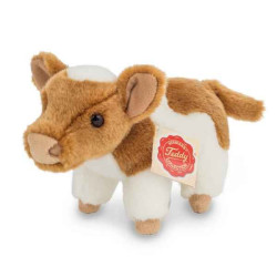 Une idée cadeau originale : Peluche vache debout 17 cm Hermann Teddy dans la catégorie JouetsPeluche vache debout 17 cm Hermann 
