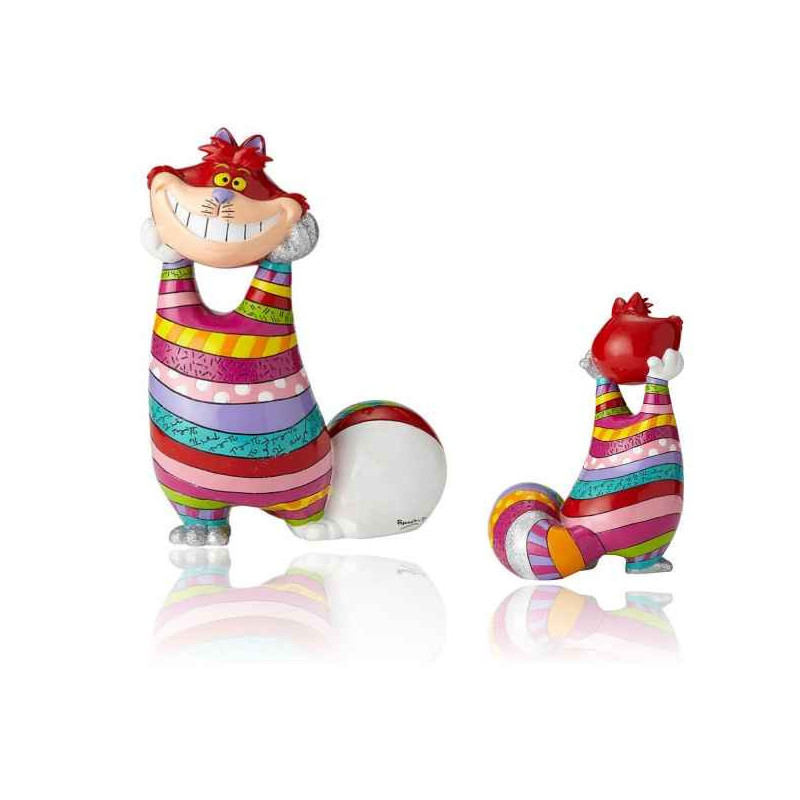 Figurine cheshire le chat espiègle disney britto -6001009
