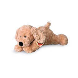 Peluche chien couché beige 28 cm Hermann  sur Ambiance Plaisir