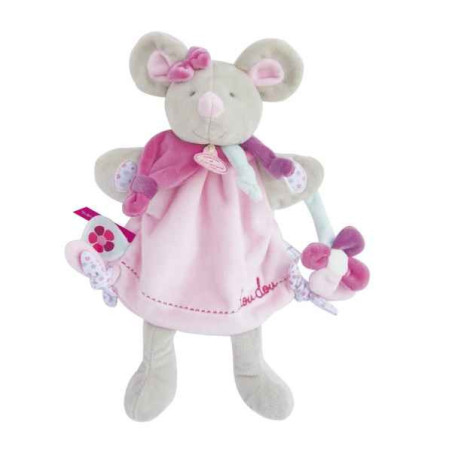 Marionnette - souris pearly Doudou et Compagnie -DC3085