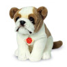 Une idée cadeau originale : Peluche bouledogue anglais assis 27 cm Hermann dans la catégorie JouetsPeluche bouledogue anglais as