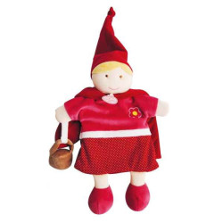Une idée cadeau originale : Peluche Marionnette conte - petit chaperon rouge Doudou et Compagnie -DC2884 dans la catégorie Jouet