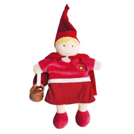 Une idée cadeau originale : Peluche Marionnette conte - petit chaperon rouge Doudou et Compagnie -DC2884 dans la catégorie Jouet