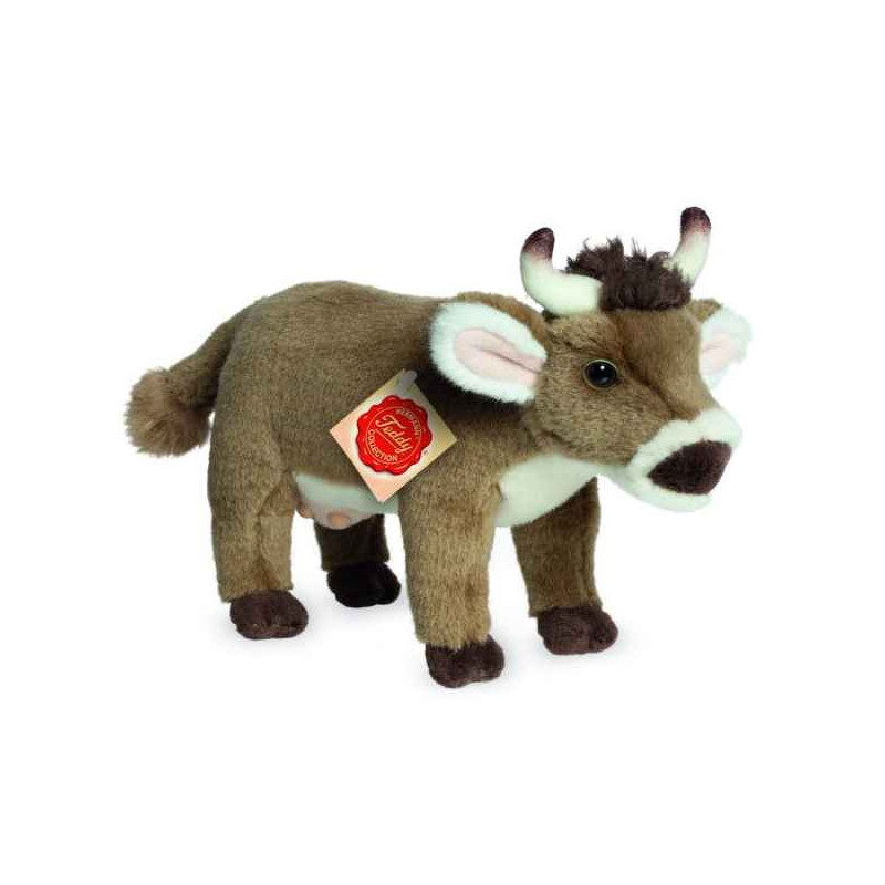 Peluche vache debout 22 cm hermann  -91727 4