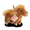 Peluche bison debout 17 cm hermann teddy -91715 1