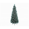 Sapin de Noël norwich givré nf 150cm vert/blanc base 78cm  -3320w69