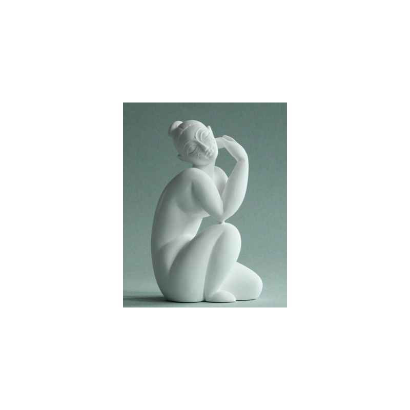 Statuette nu féminin assis 3dMouseion -PA19MO