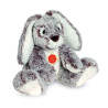 Peluche lapin gris assis 21 cm Hermann  sur Ambiance Plaisir