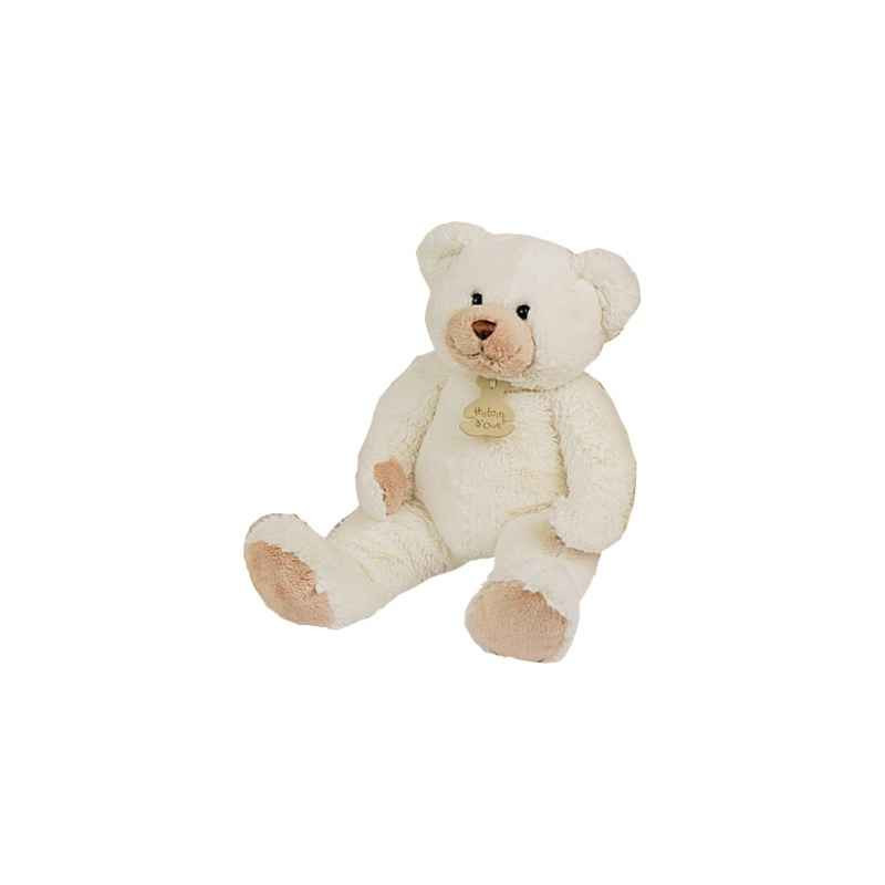 Une idée cadeau originale : Peluche Histoire d'Ours Les Calin'Ours petit modèle 25cm ivoire -HO1153 dans la catégorie JouetsPelu