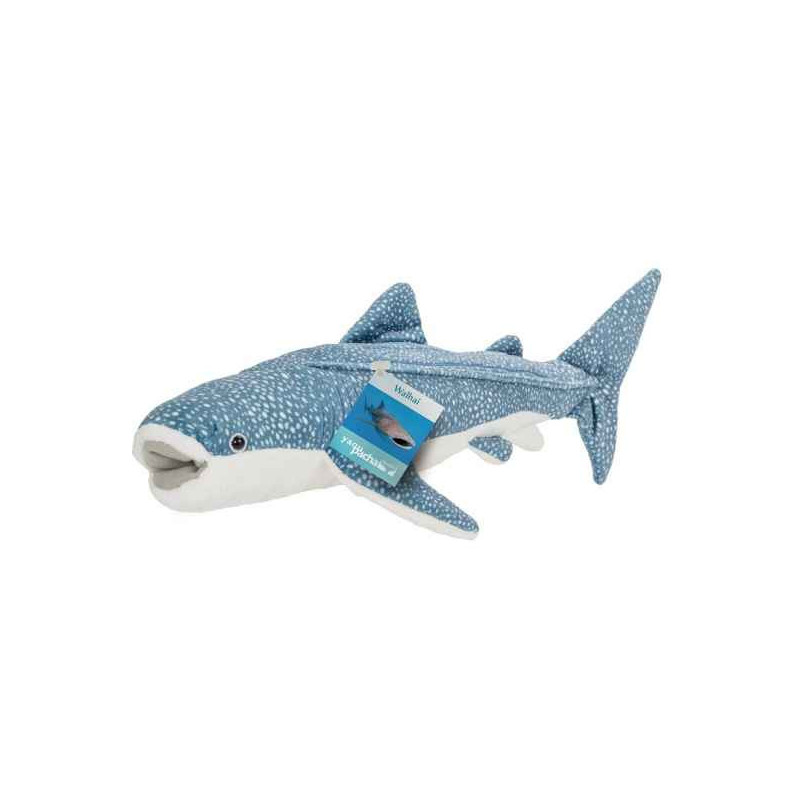 Peluche requin baleine 44 cm hermann teddy   90148 8