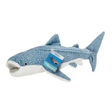 Peluche requin baleine 44 cm hermann teddy   90148 8