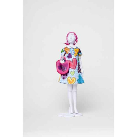 Twiggy hearts Dress Your Doll -S212-0307 sur Ambiance Plaisir