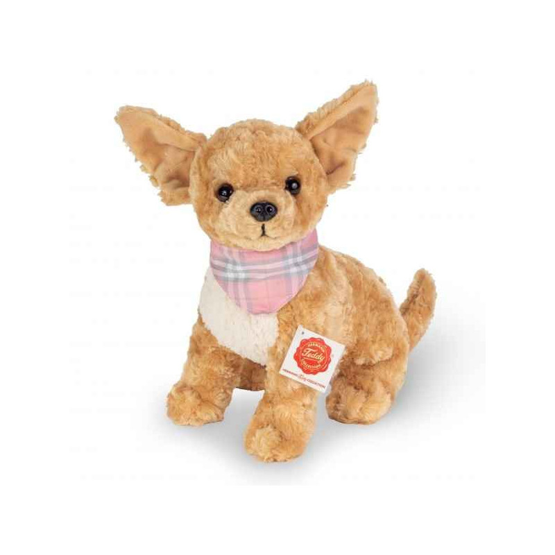 Peluche chien chihuahua 27 cm collection nounours hermann  sur Ambiance Plaisir