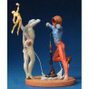 Figurine Artistique Salvador Dali Poésie d'Amérique , Les Athlètes cosmiques  -SD11