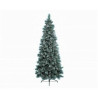 Sapin de Noël norwich givre nf 210cm vert/blanc base 99cm -3322w69