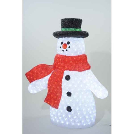 Led bonhomme neige acryl Kaemingk  -492027