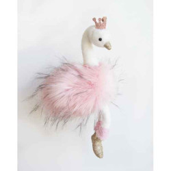 Peluche cygne rose pm histoire d'ours -2768