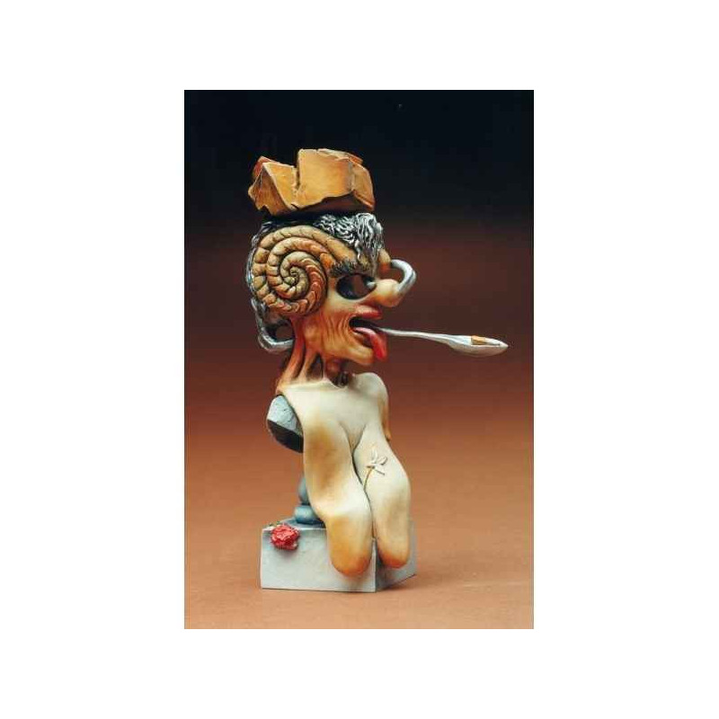 Figurine Artistique Salvador Dali Portrait de Picasso  -SD06
