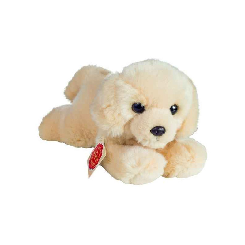 Peluche chien labrador couché 21 cm Hermann -91913 1 Peluche chien labrador couché 21 cm Hermann -91913 1